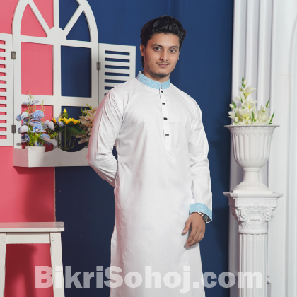 Premium Mustard Panjabi – Stylish and Comfortable